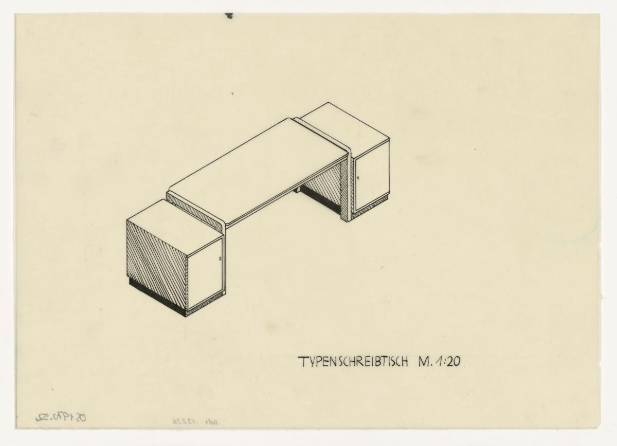 Typenschreibtisch (Möbelentwürfe, Schreibtische)