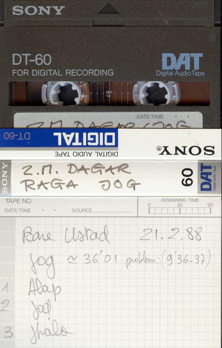 Z.M. Dagar - Raga Jog
