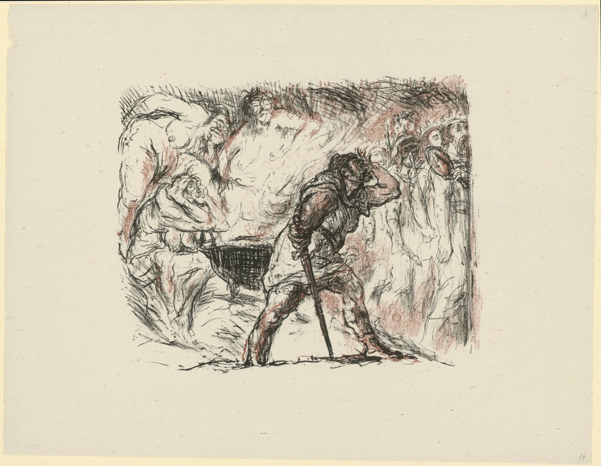 Probedruck Macbeth Nr. 6 Macbeth bei den Hexen