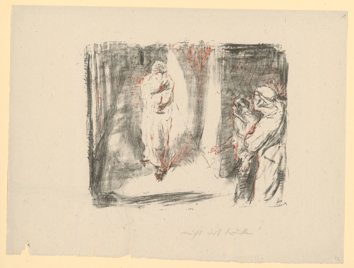 Probedruck Macbeth Nr. 9 Lady Macbeth und der Bote