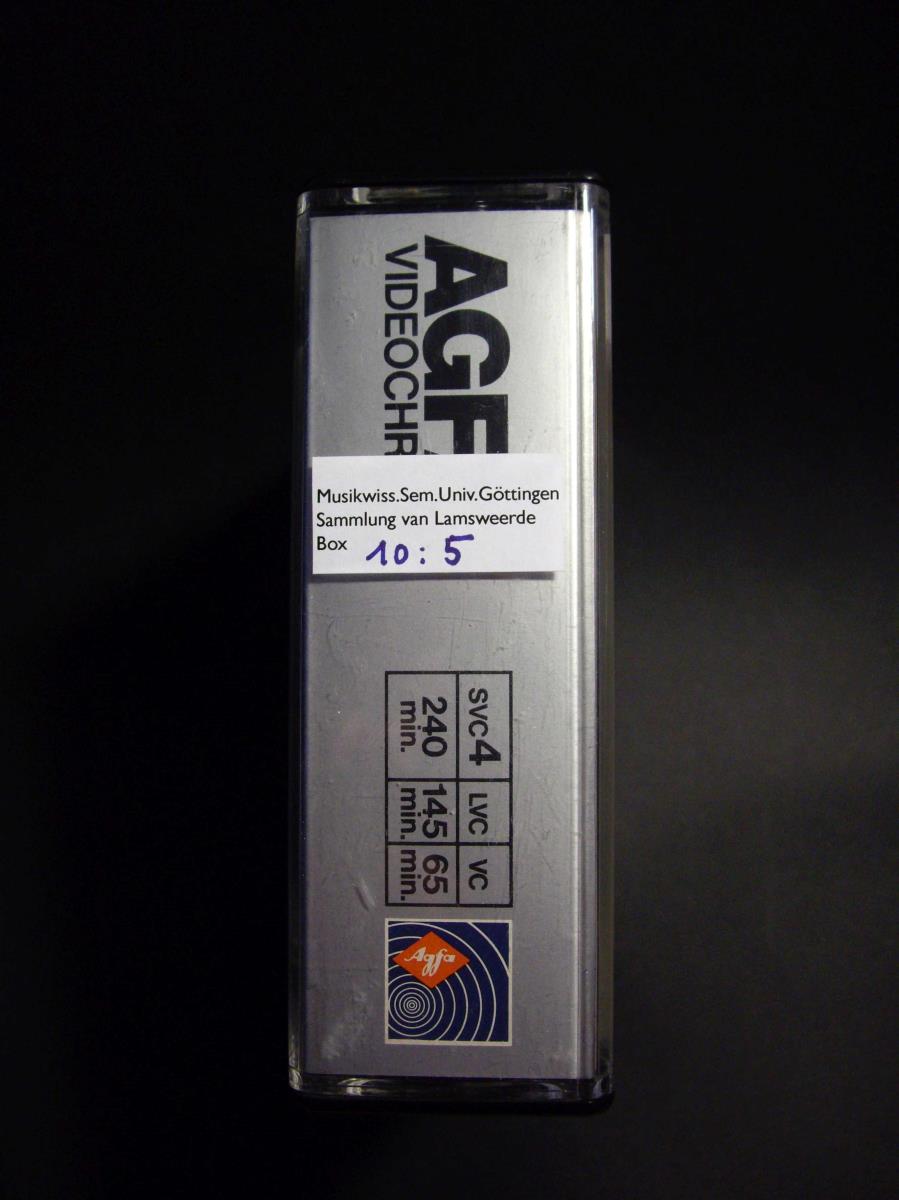 Copy of recording from Prof. Diego Carpitella