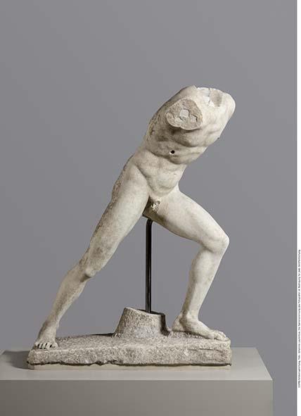 Statue eines verwundeten Niobiden