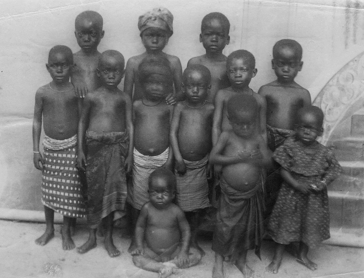 Kinder in Duala