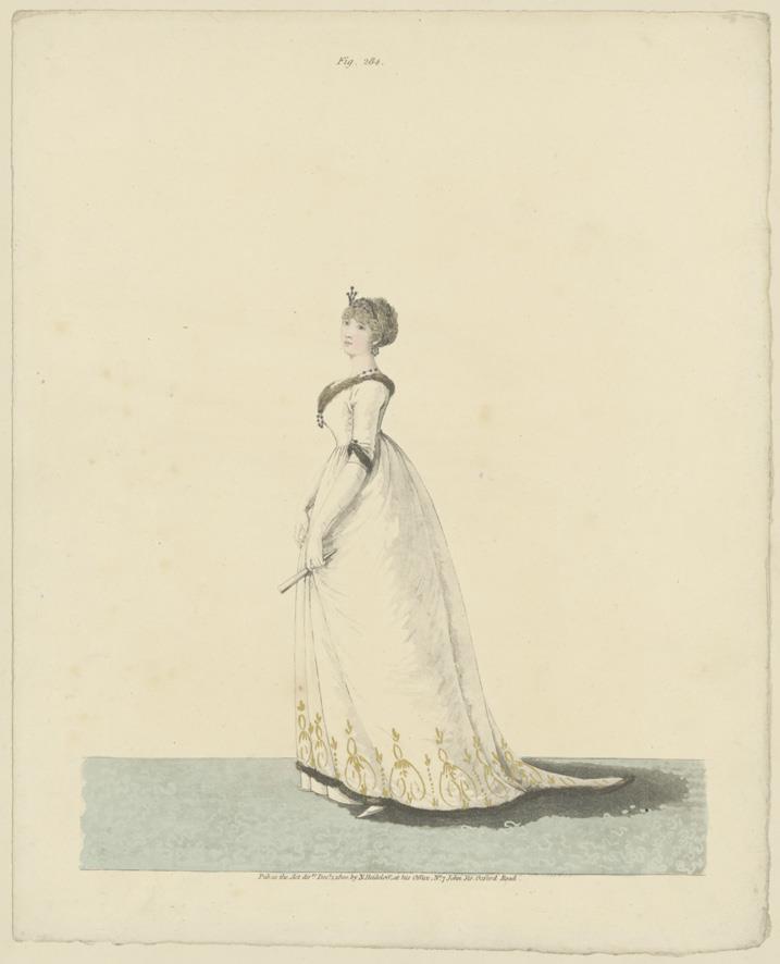 Gallery of Fashion, Fig. 284: Evening Dress