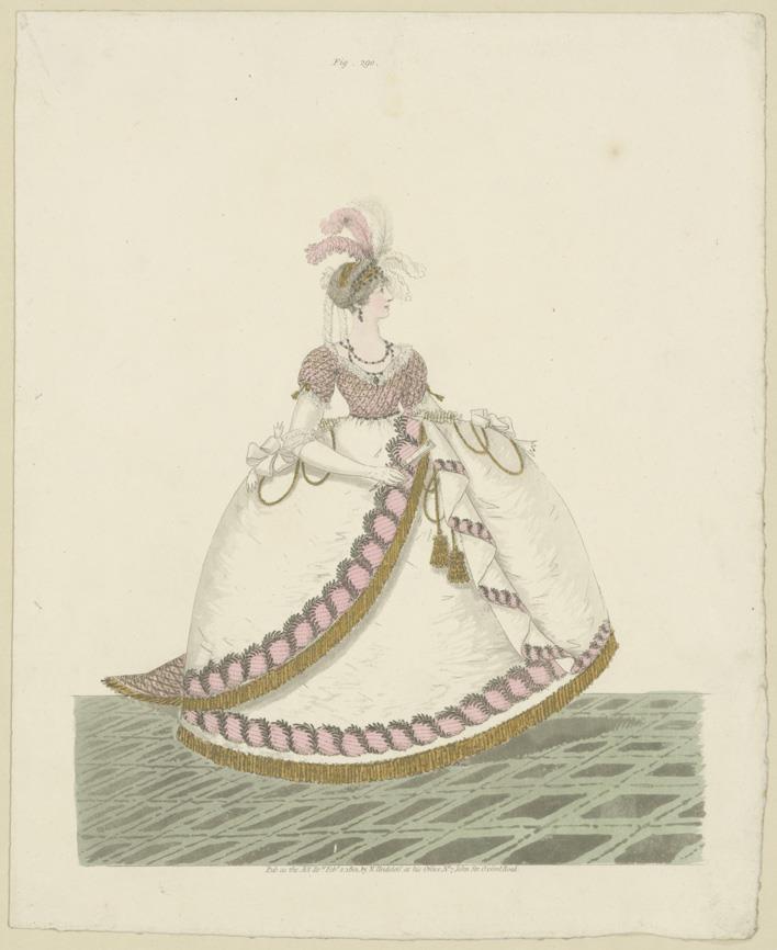 Gallery of Fashion, Fig. 290: Court Dress