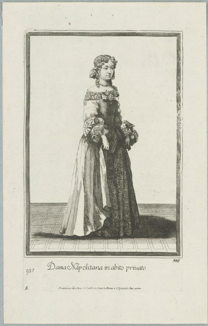 Dama Napolitana in abito privato