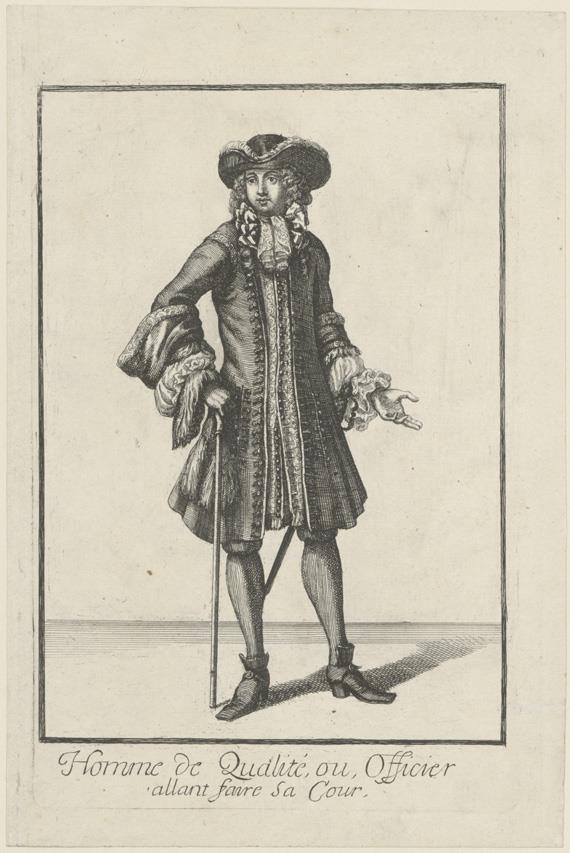 Homme de Qualité, ou, Officier allant faire sa Cour
