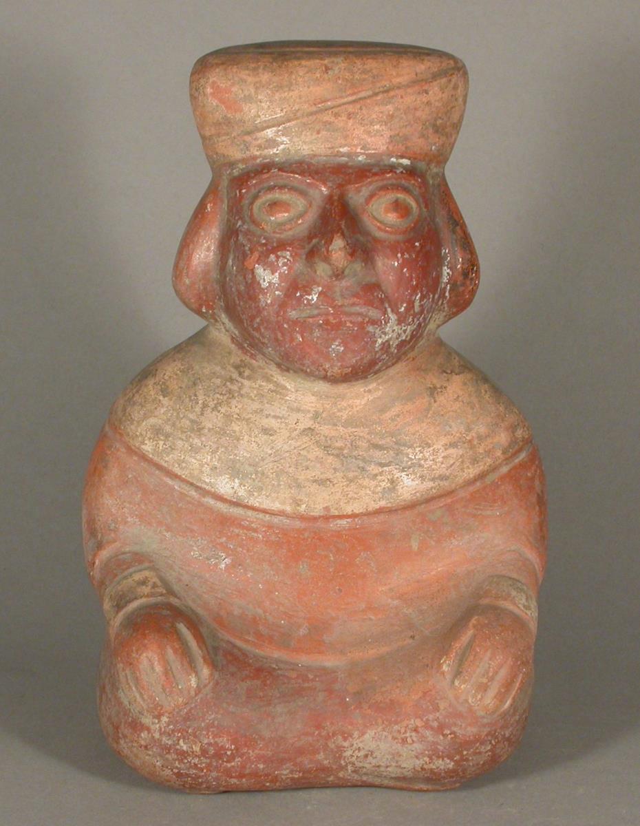 Sitzende anthropomorphe Figur