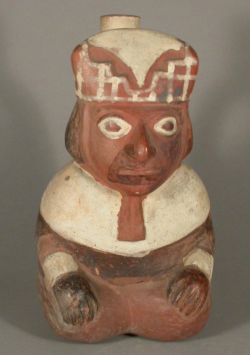 Sitzende anthropomorphe Figur