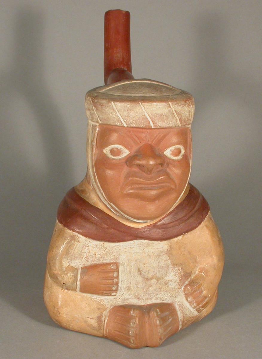 Sitzende anthropomorphe Figur