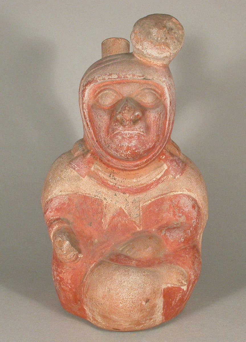 Sitzende anthropomorphe Figur