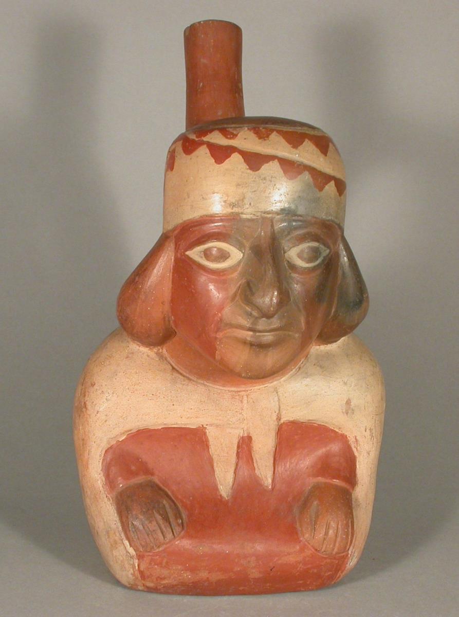 Sitzende anthropomorphe Figur