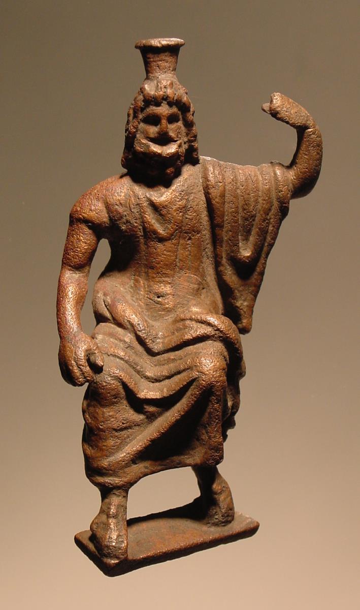 Römische Statuette des thronenden Serapis