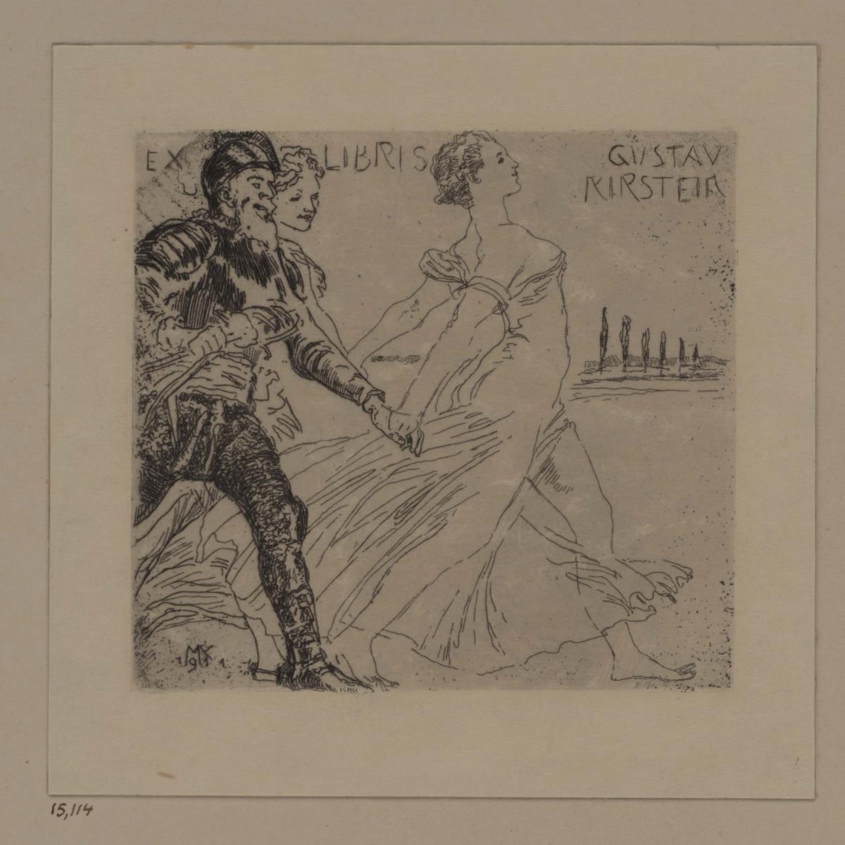 Exlibris Gustav Kirstein