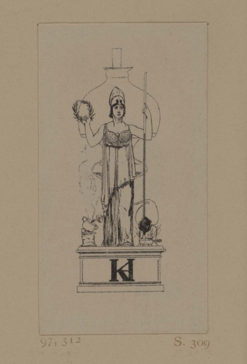 Exlibris Dr. H. Klinger