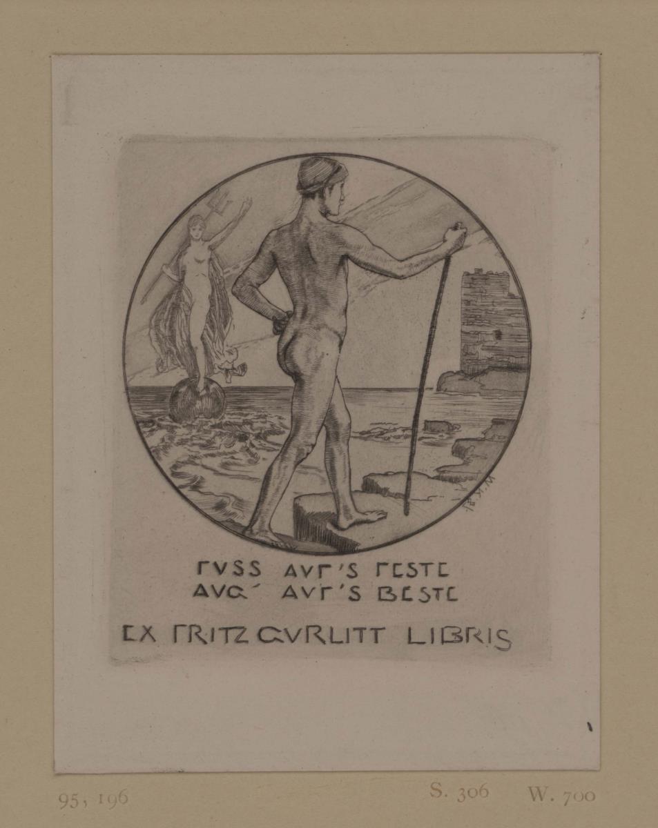 Exlibris Fritz Gurlitt