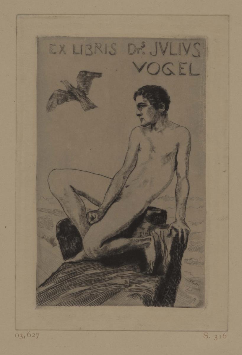 Exlibris Julius Vogel