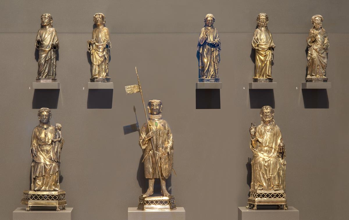 Thronender Christus vom Patroklus-Schrein