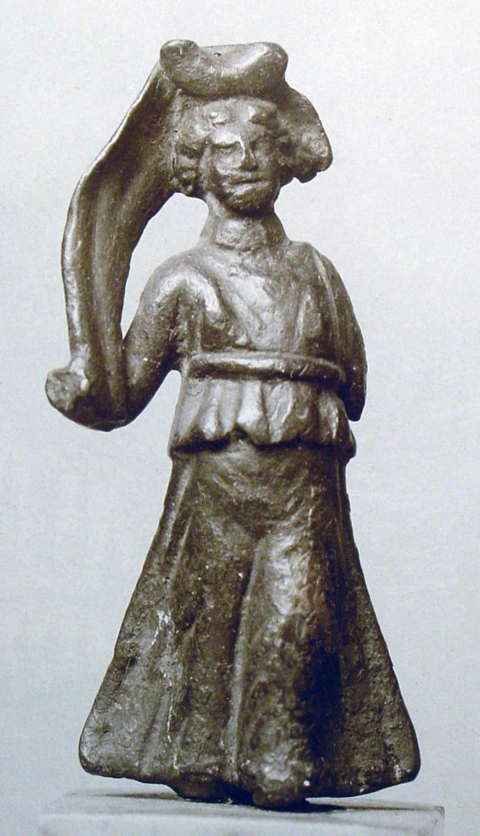 Kleine römische Statuette der Luna