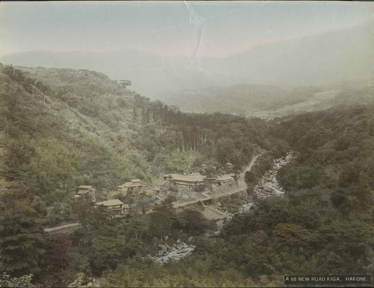 Neue Straße in Kiga, Hakone