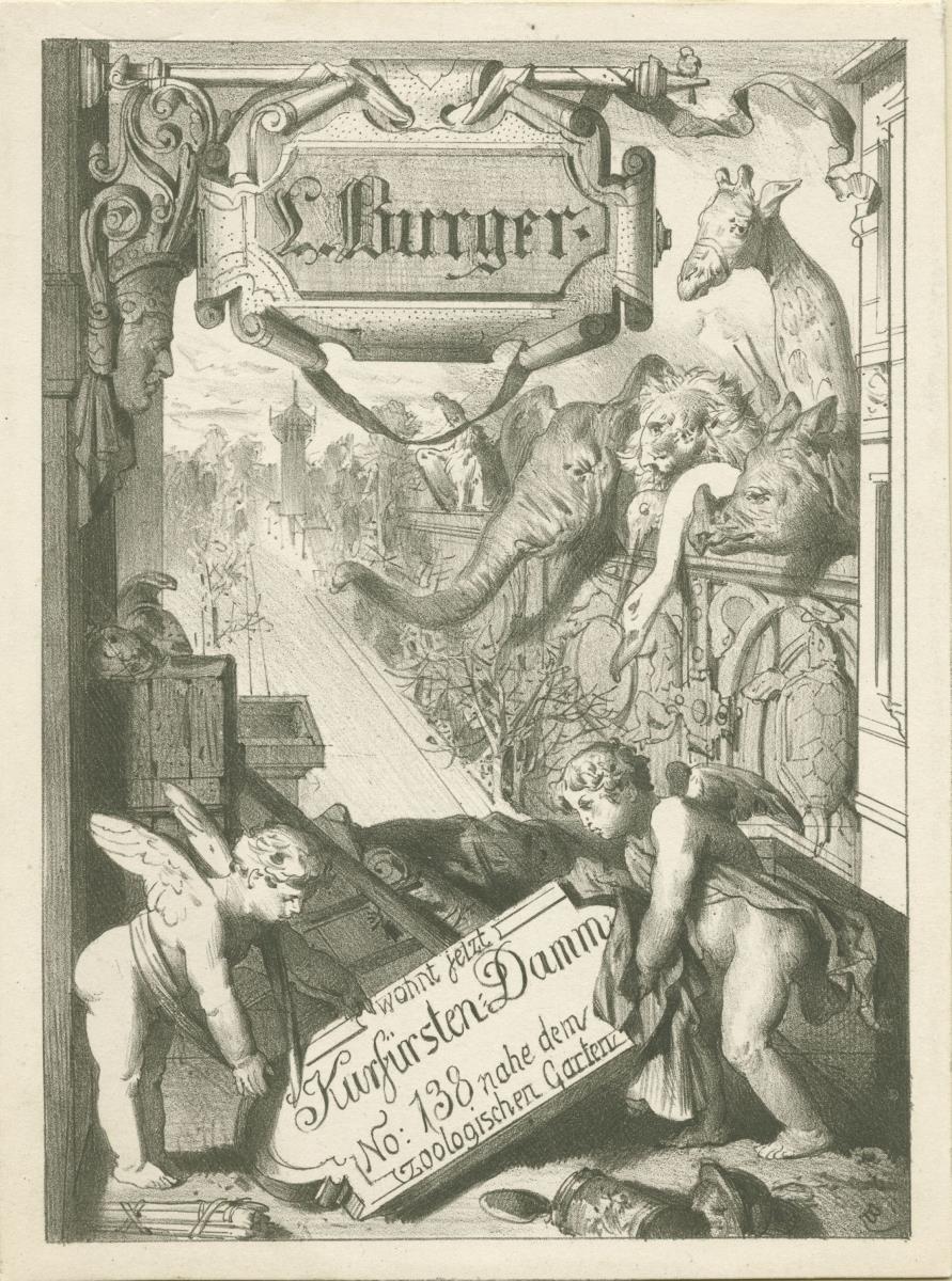 L. Burger wohnt jetzt Kurfürstendamm 138