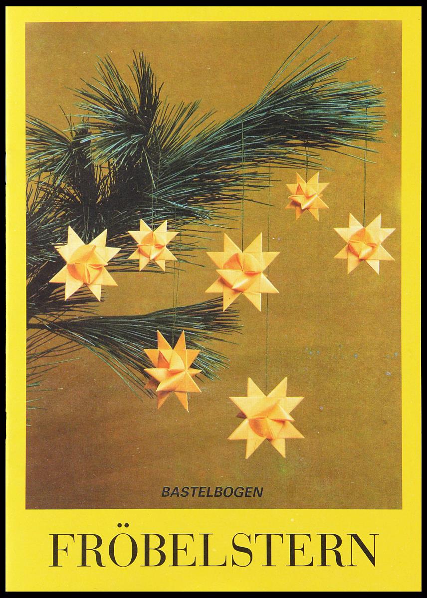 Bastelbogen Fröbelstern.