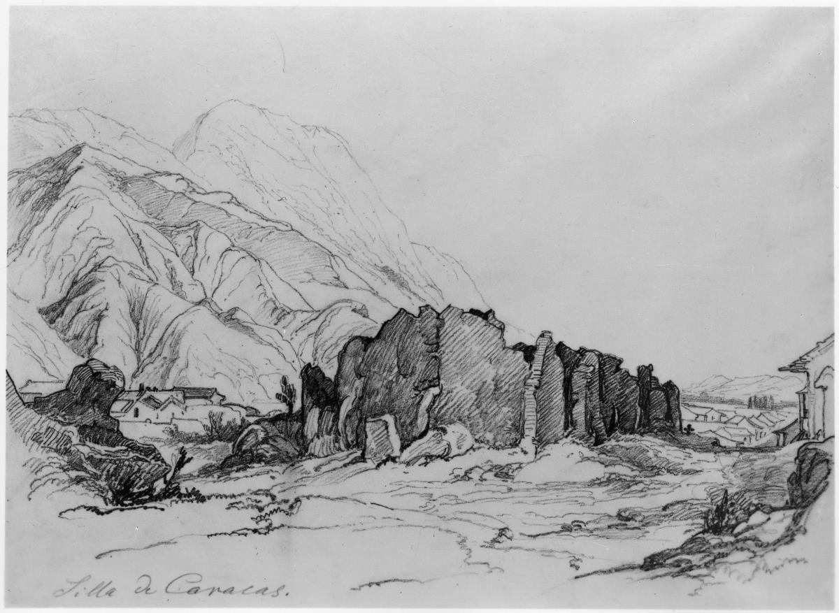 Felsige Landschaft bei Caracas