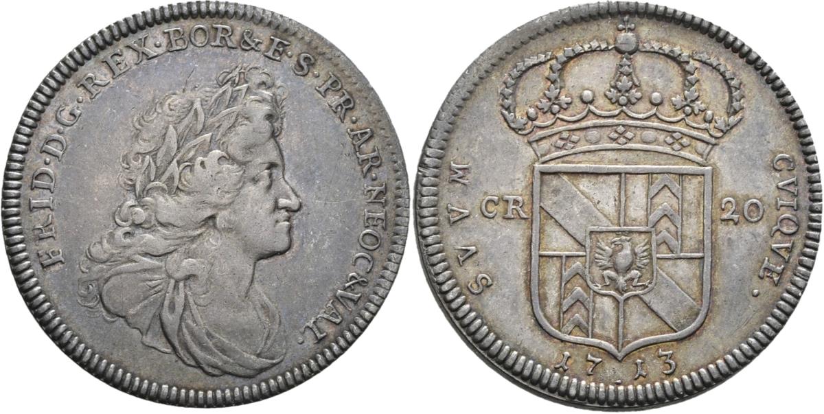 Neuenburg: Friedrich I. von Preußen (Probe)