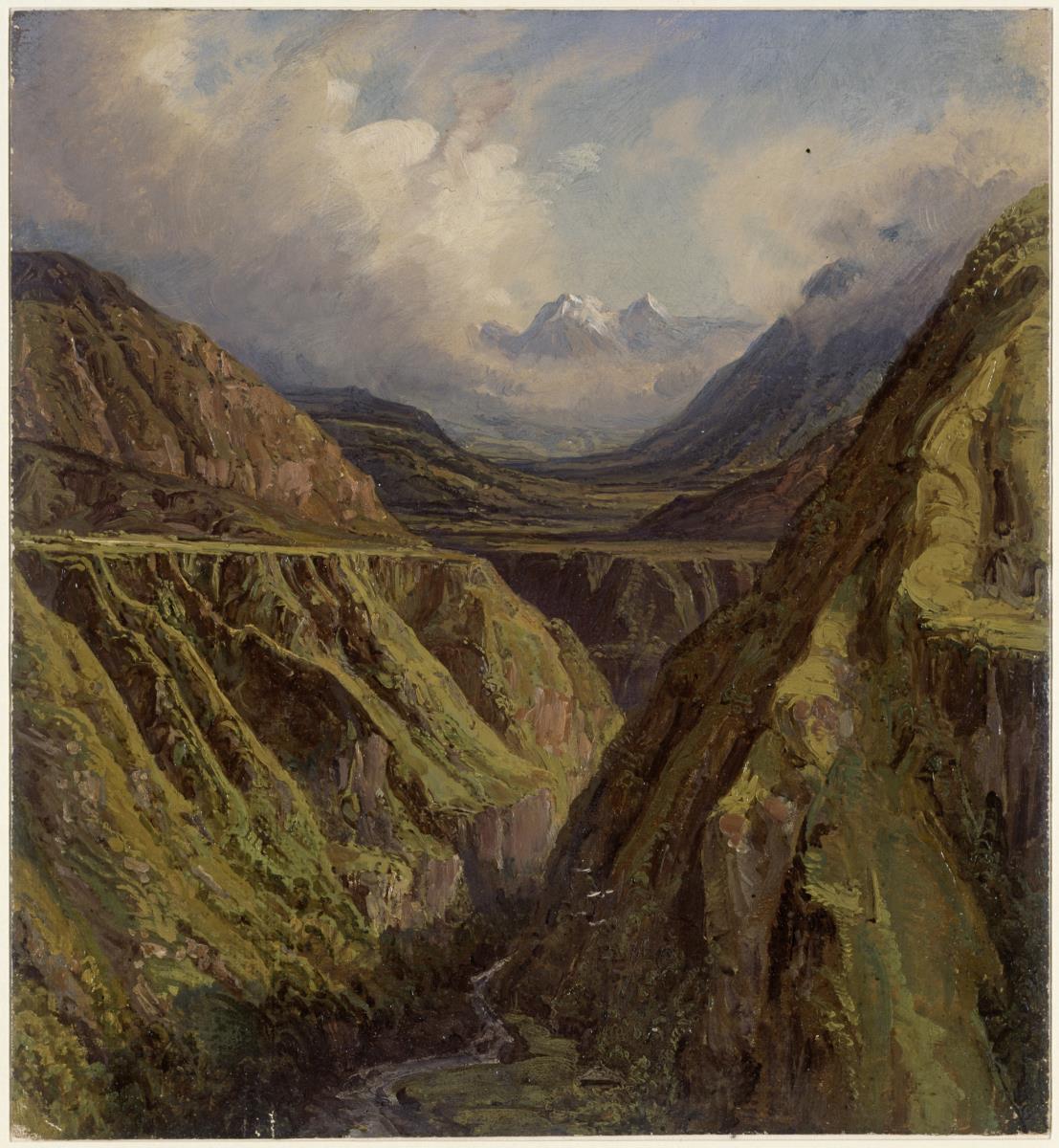 Hochgebirgstal bei Mérida. Tal des Mucujon und Valecito