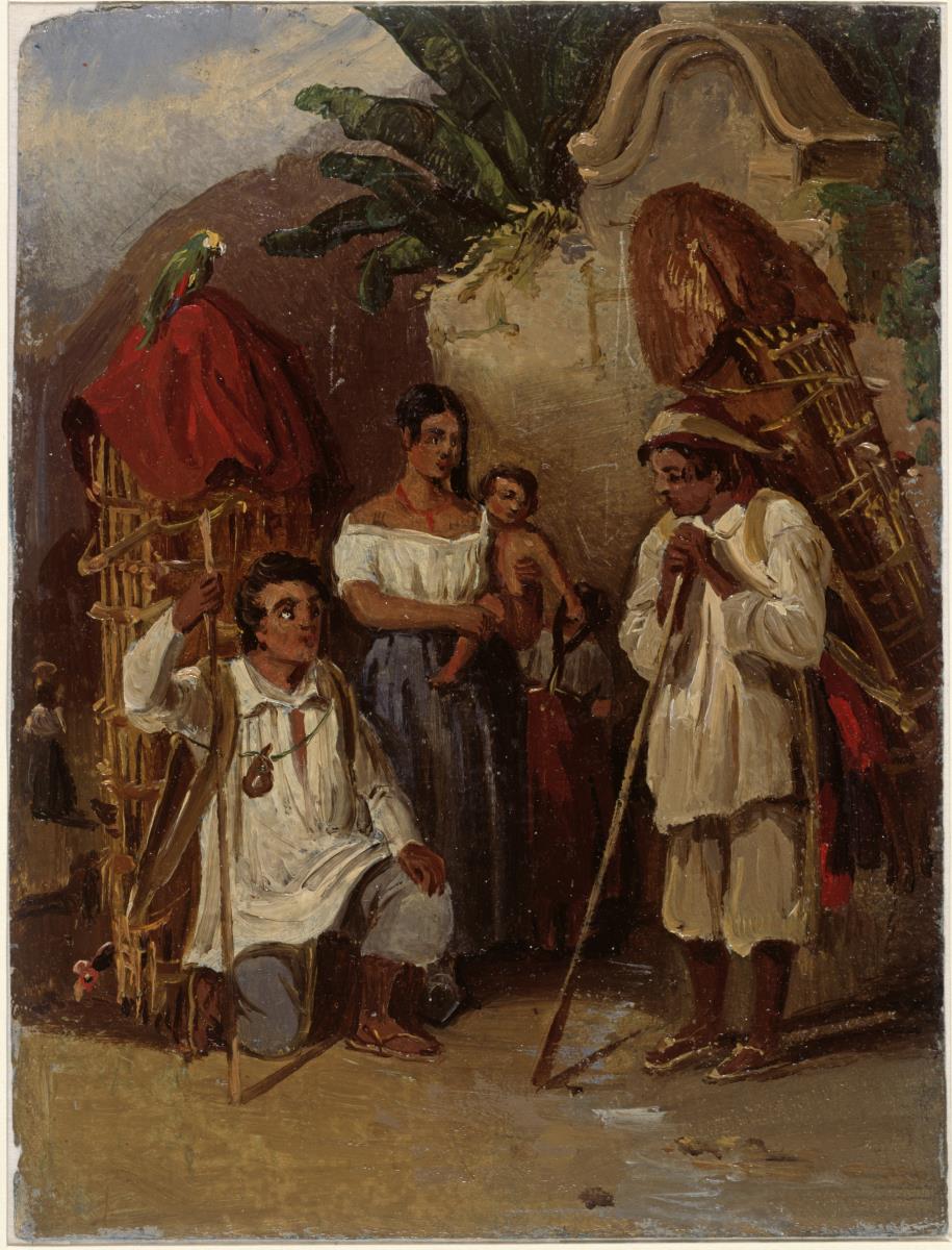 Hühnerhändler aus Caracas