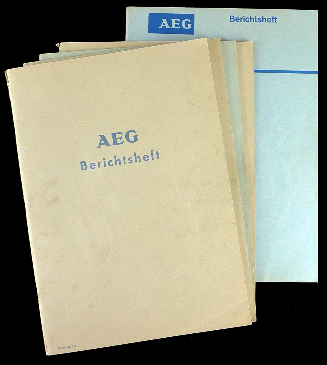 AEG Berichtsheft