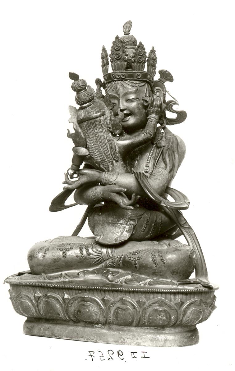 Sitzende Dem´chog (Samvara) mit Sakti