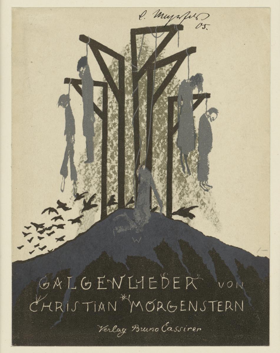 Probedruck zu Christian Morgenstern, Galgenlieder