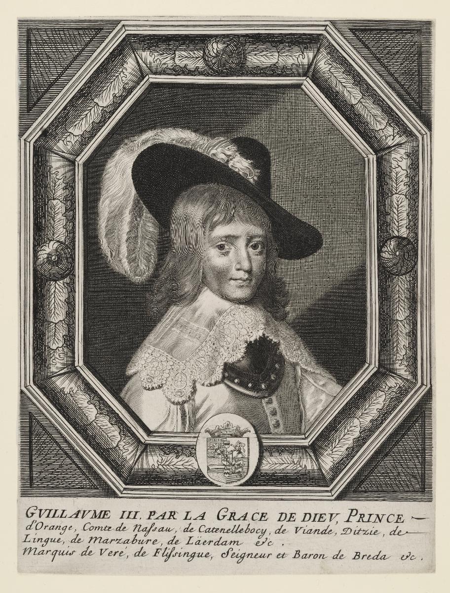 Porträt des Wilhelm III., König von England als Prinz von Oranien und Graf von Nassau