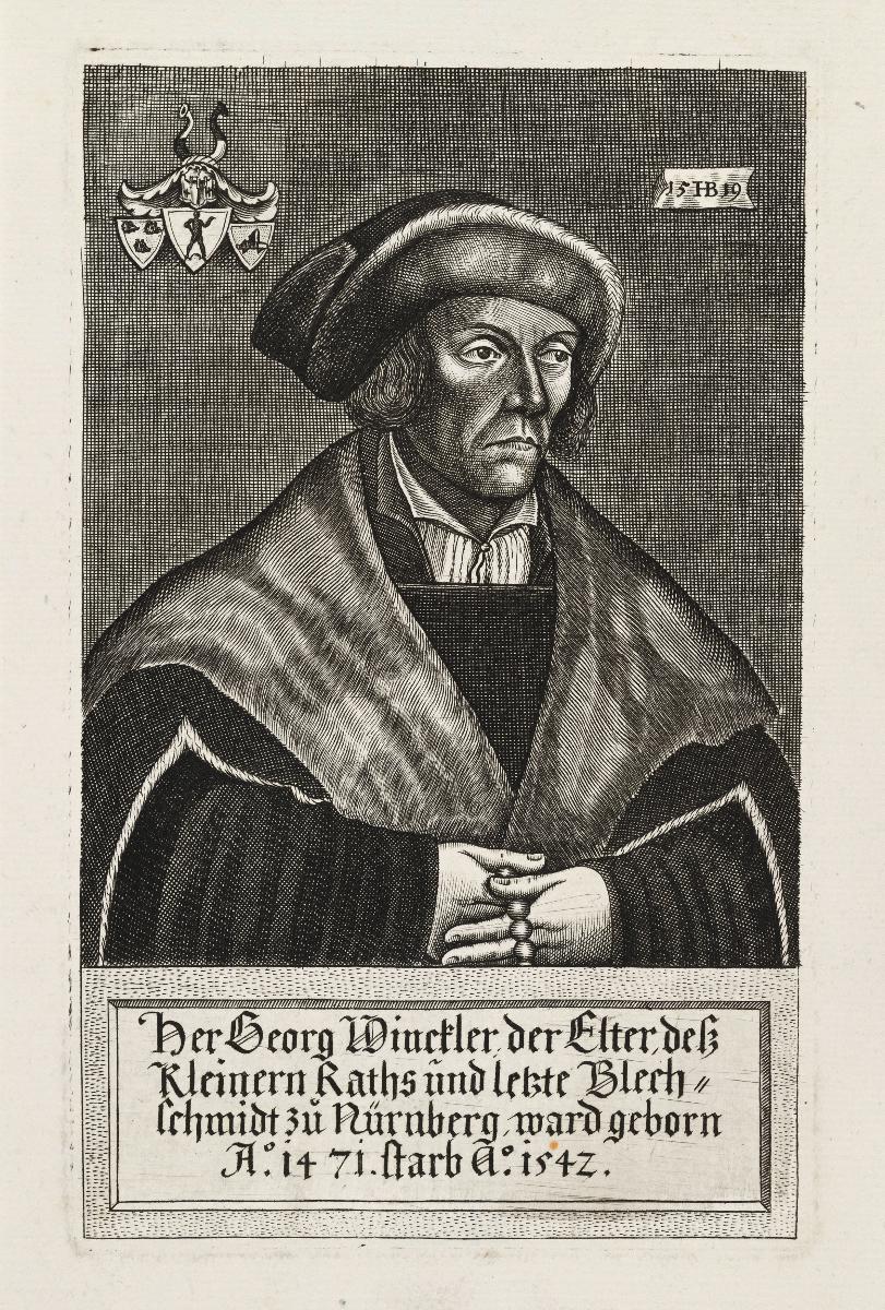 Porträt des Georg Winckler der Elter