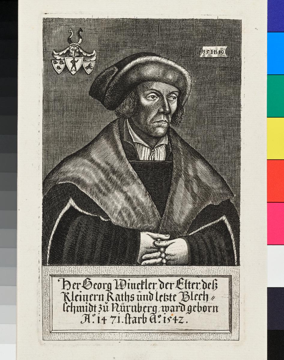 Porträt des Georg Winckler der Elter