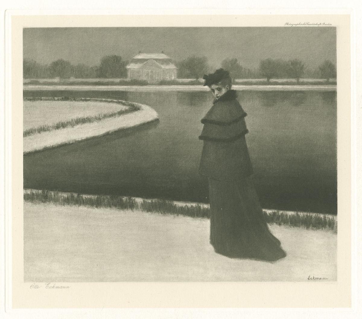 Solitude (Frau vor Wasser)