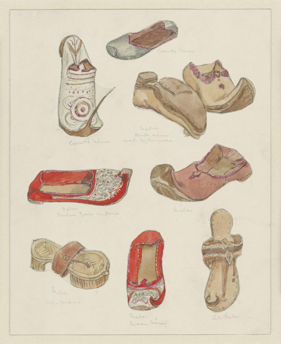 Schuhe aus Kalkutta und Madras