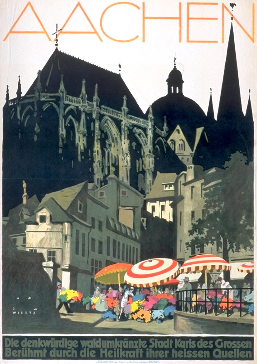 Aachen. Die ( ... ) Stadt Karls des Grossen