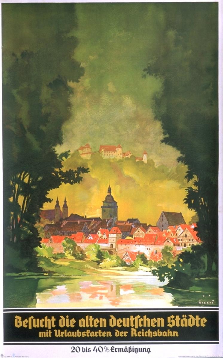 Besucht die alten deutschen Städte