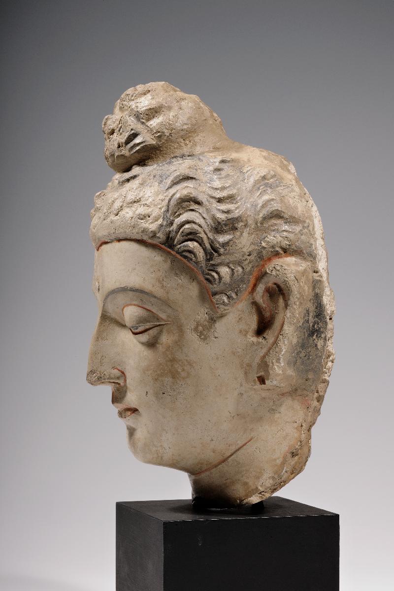 Kopf eines Buddha