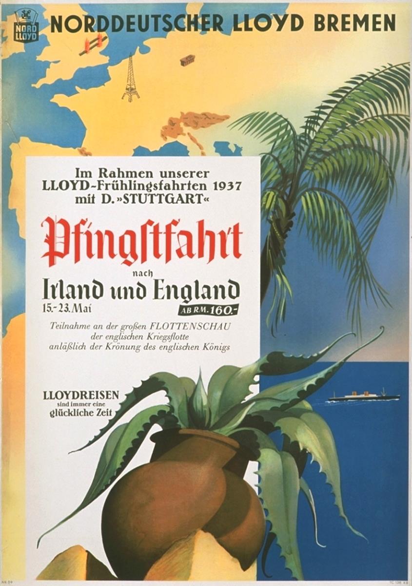 Norddeutscher Lloyd Bremen. Pfingstfahrt
