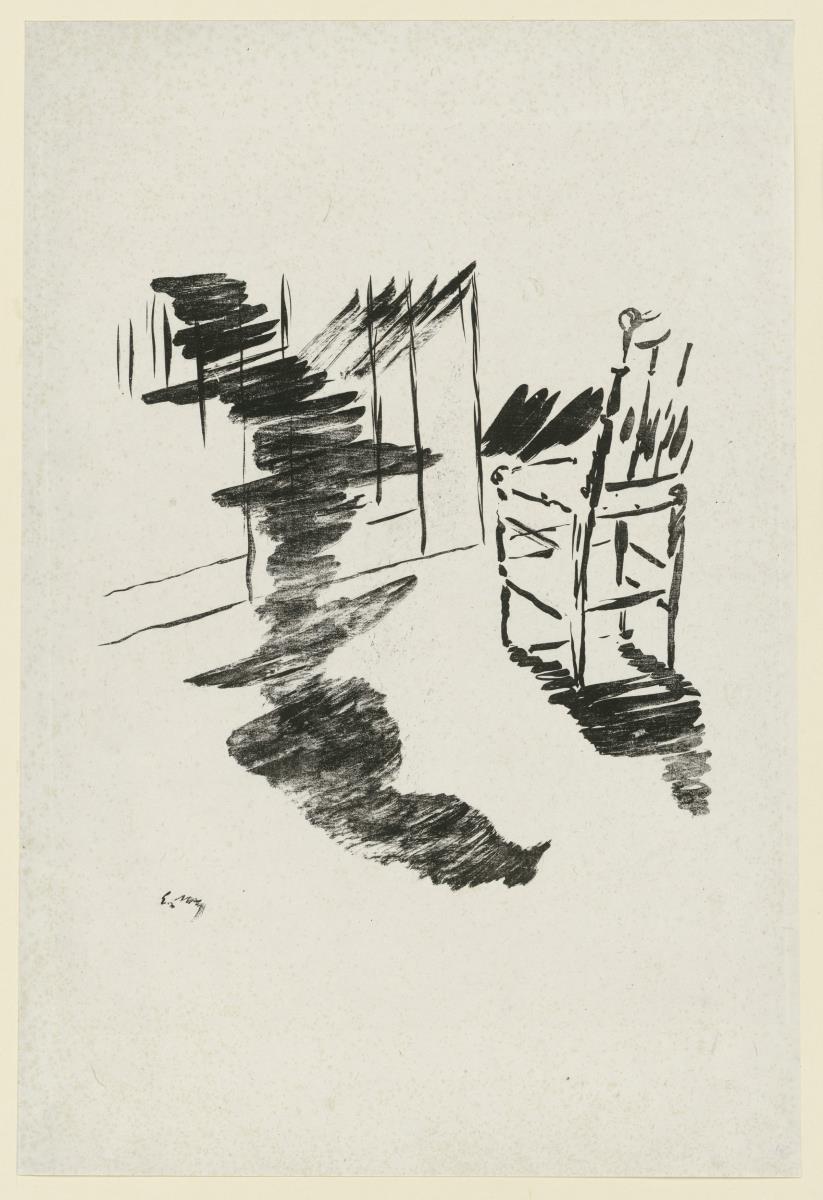 Der Stuhl / La Chaise (Probedruck)