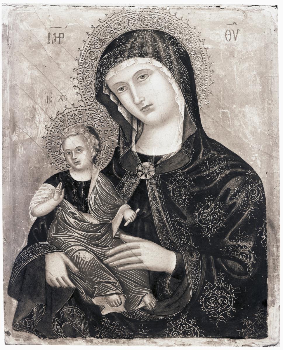 Ikone mit der Gottesmutter Madre della Consolazione