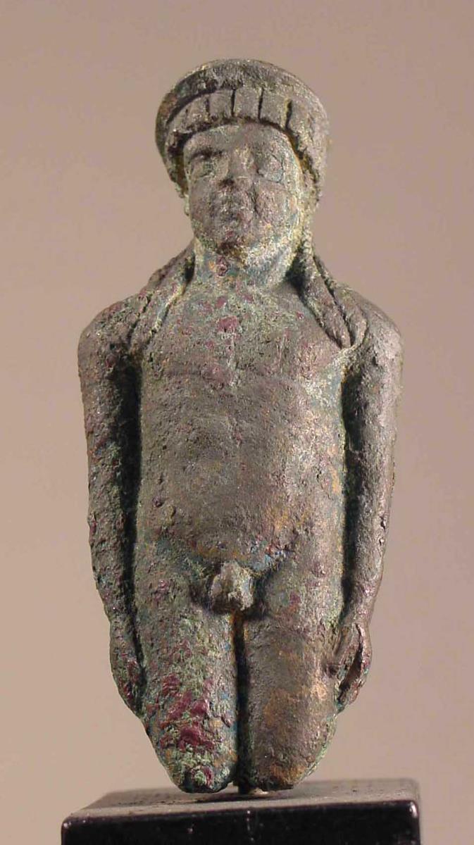 Statuette eines knienden Jünglings