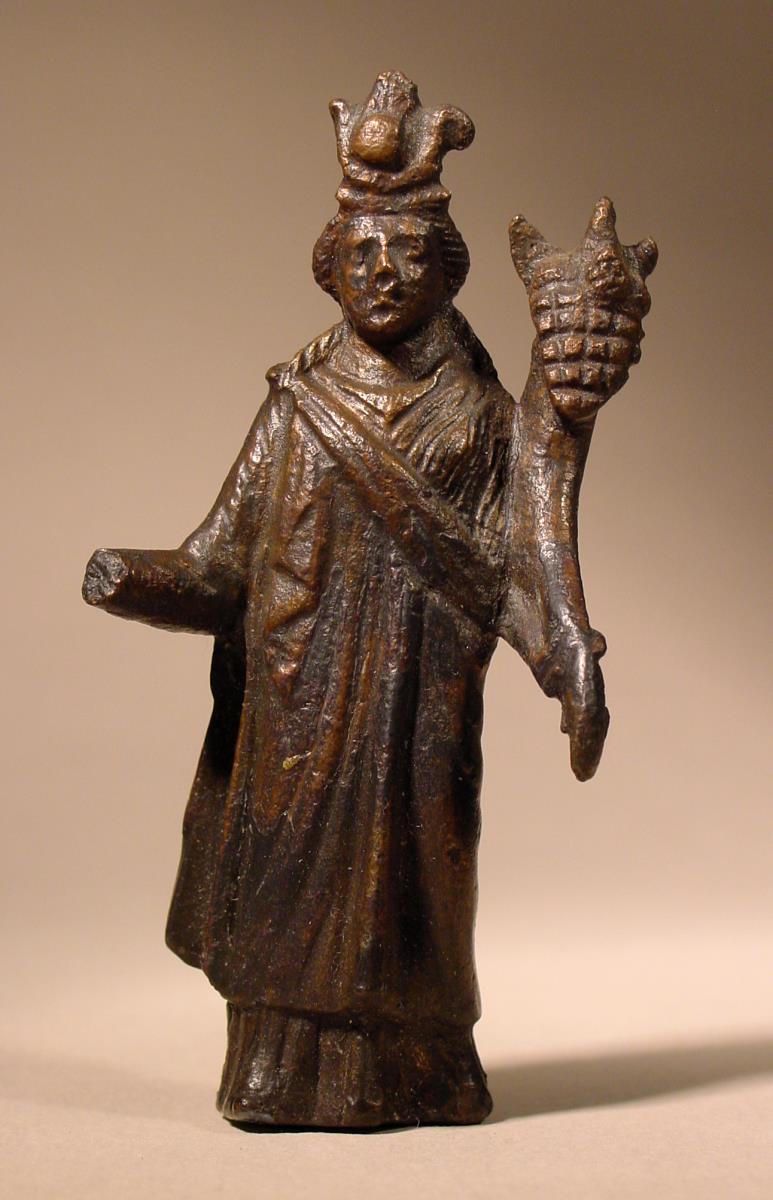 Isis-Fortuna-Statuette