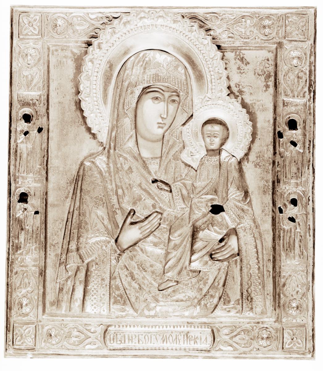 Ikone mit der Gottesmutter Smolenskaja