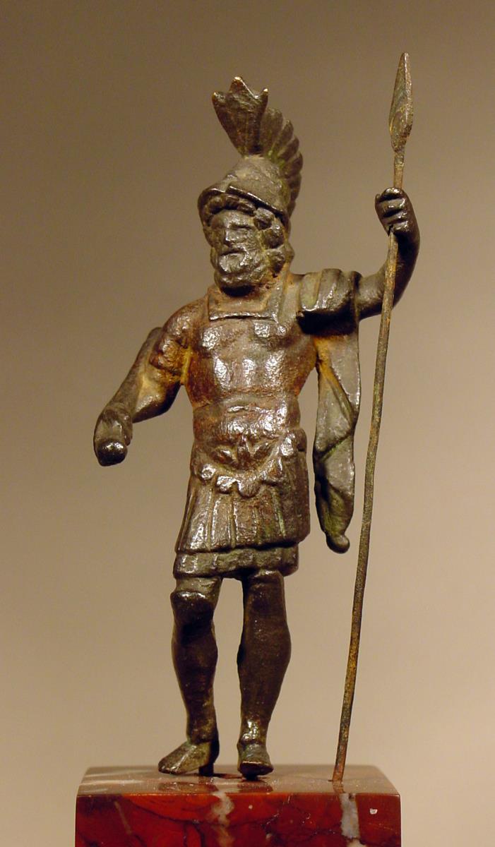 Marsstatuette in voller Rüstung