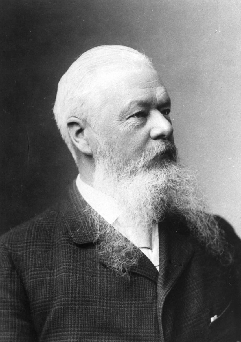 Portraitaufnahme von Gustav Fritsch