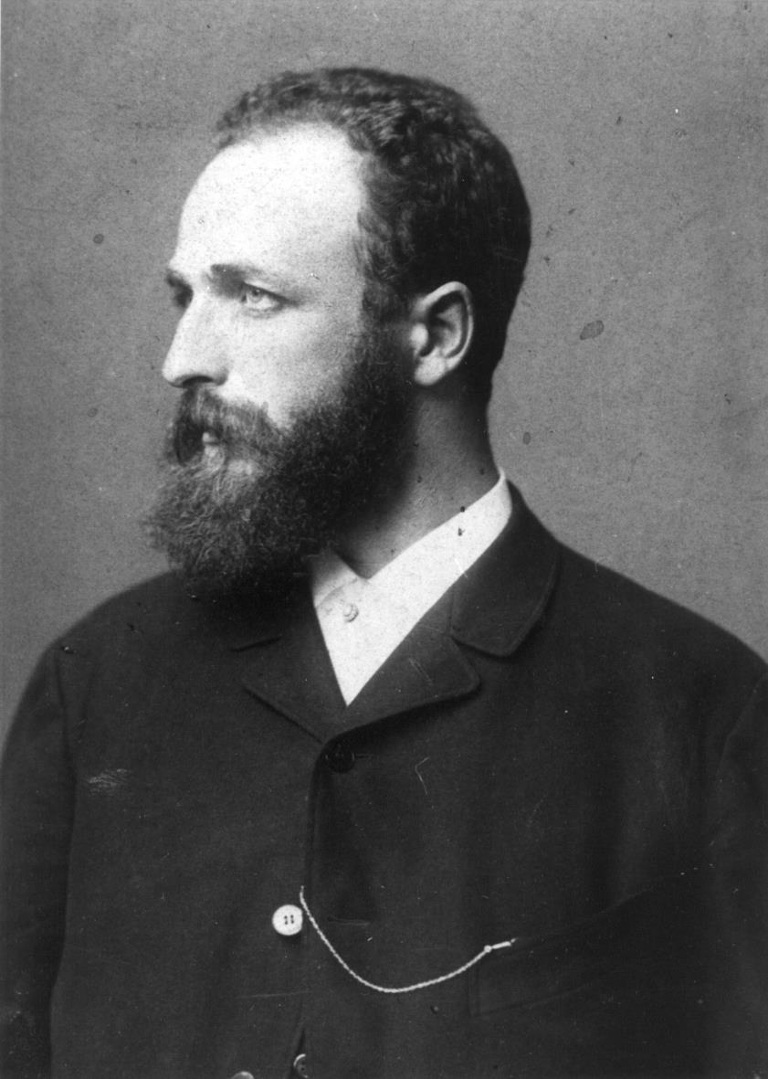 Portraitaufnahme von Felix von Luschan